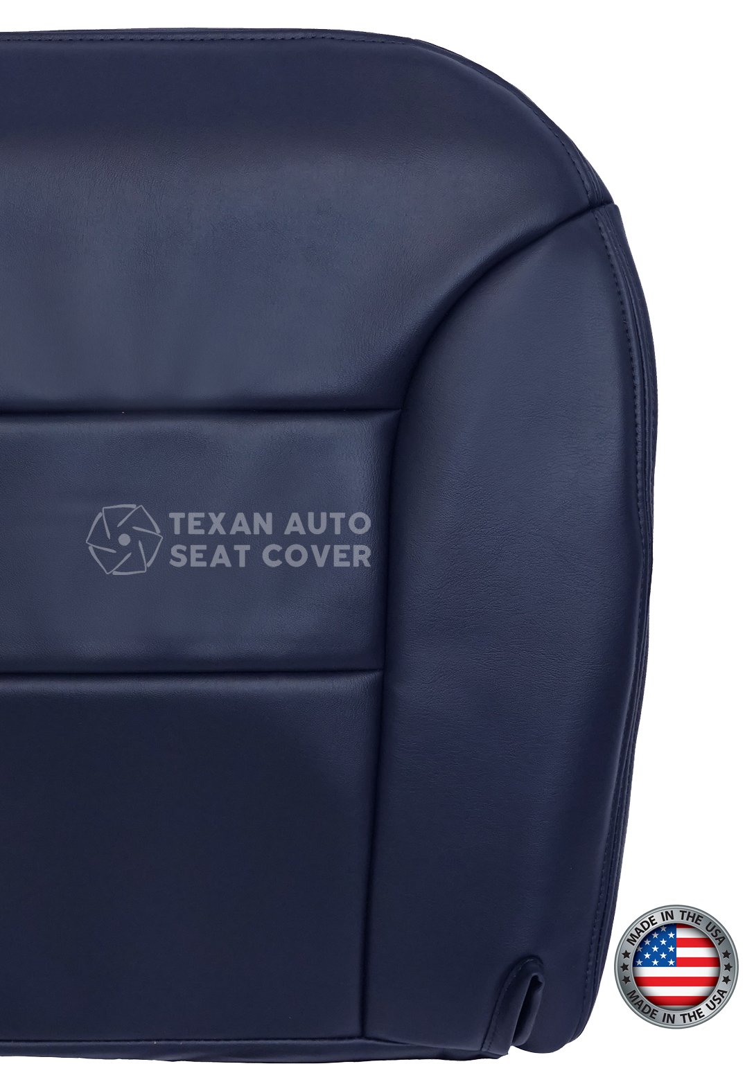 US Auto Nation Passenger Side Leather Seat Cover For 1995-1999 Chevy Tahoe Suburban Silverado – Pewter Gray, OEM Factory Color, Power/Heated Seat Compatible