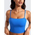 thumbnail image 4 of Top deportivo CRZ YOGA Butterluxe corto con copas ajustables azul XL, 4 of 6
