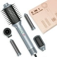 thumbnail image 3 of 5-in-1 hot air comb hair dryer hair straightener High speed multifunctional 110,000 rpm brushless motor negative ion curling, 3 of 4