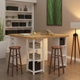 thumbnail image 4 of Shelby 2pc Swivel seat Bar Stool Set, 4 of 8