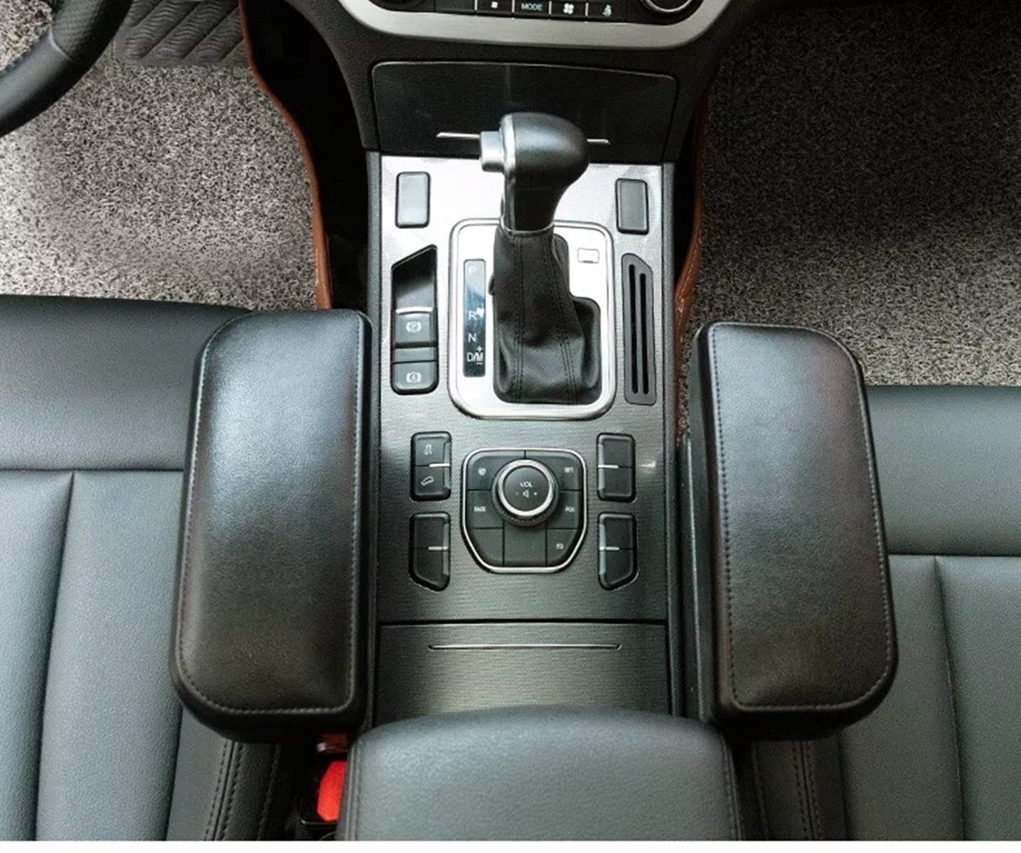 XZKING Car Armrest Support Elbow Rest Pad Armrest Extender Console Storage Organizer Universal Fit for Most Cars