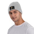 thumbnail image 5 of XMXT Winter Casual Beanie Hats for Men Women, Ice Cream Skull Print Unisex Adult Cap Warm Daily Knit Hat Skull Caps, Gray, 5 of 9