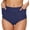 Blue, variant on Swim Brief Women Tummy Control Ladies Swimsuit Bikini Bottoms High Waisted Full Coverage Bathing Suit Tankini Bottom with Pockets Swimming Swimwear XXL Black