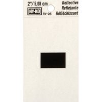 Hy-Ko RV Reflective Self-Adhesive Weather Resistant Symbol Sign, Hyphen (-), 1-1/2 in W