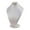 White, variant on Milageto Necklace Display Stand Desktop Necklace Mannequin Jewelry Display Bust Stand L
