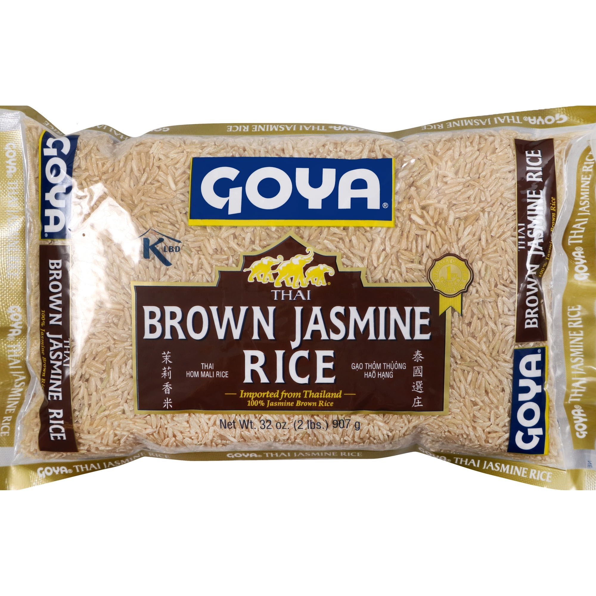 Goya Brown Jasmine Rice, 32 oz