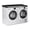 Black, variant on ARKANTOS 2-Tier Washer Dryer Countertop with Storage Shelf, 54" x 27.6" Laundry Topper with Non-Slip Pads & Rounded Edges, Water-Resistant for Laundry Room Organization, White