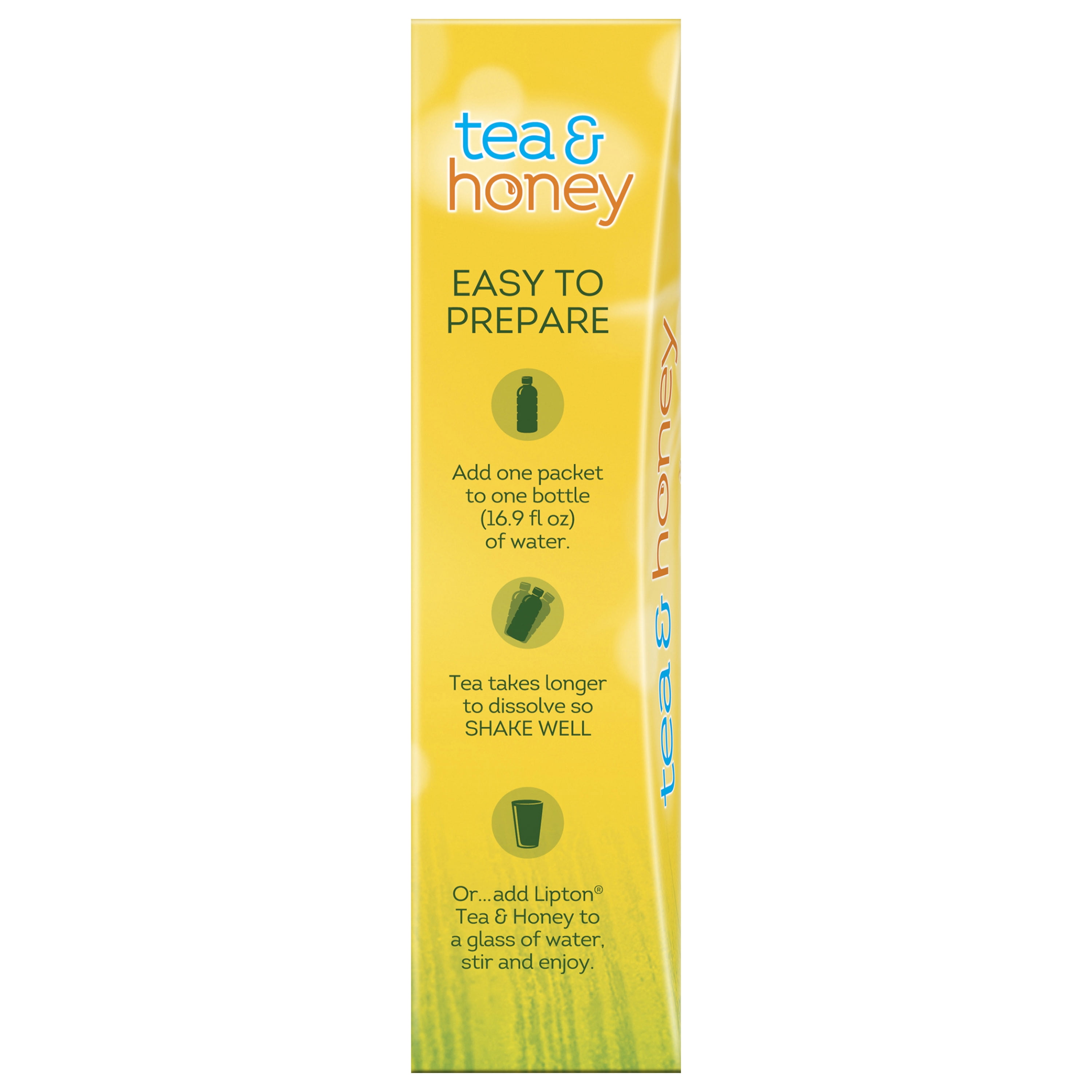 Lipton To-Go Iced Tea Packets Black Tea, Mango Pineapple, Caffeinated, 10 Count Box