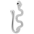 thumbnail image 4 of Colaxi 2xSnake Shaped Nose Nose Clip, , Fake Piercing Lightweight Clamp, Copper Charm for Women Men Girl Gift Solid Body Jewelry , , 4 Pcs, 4 of 10