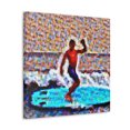 thumbnail image 2 of Surfing the Pointillism - Canvas, 2 of 10