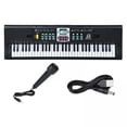 thumbnail image 1 of Teclado electrónico digital de 61 teclas Shamjiam Teclado de piano digital, 1 of 9