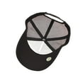 thumbnail image 4 of WITHMOONS USA America Map Print Mesh Snapback Hat Hiphop Trucker Cap Baseball Cap ALM1505 (Black), 4 of 4