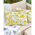 thumbnail image 6 of Spring Floral Summer Botanical Watercolor Queen Size Pillow Cover, Pillowcase Protectors with Zipper, Breathable Decorative Throw Pillow Case Cover, Pillow Shams for Couch Sofa 20x30Inch, 6 of 7