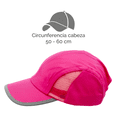 thumbnail image 5 of Gorra sport con malla y bies reflejante, ajustable. Unisex., 5 of 5