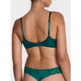 thumbnail image 5 of Joyspun Women's Microfiber and Lace Thong Panties, 3-pack, Sizes to 3XL, 5 of 8