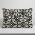 thumbnail image 5 of Creative Products Faded Black Gray Medallions 14x20 Indoor / Outdoor Pillow, 5 of 9