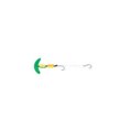 thumbnail image 2 of Mack's Lure 60056 Cha - Crawler Rig black Hooks Green Sparkle, 2 of 2