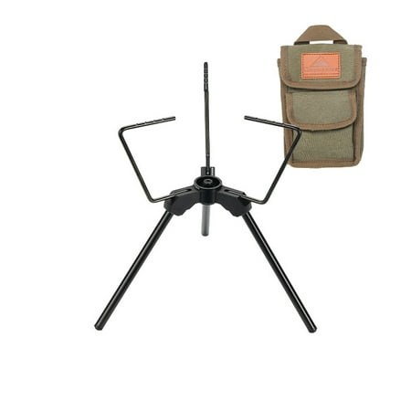 Image of Compact GasStove Tripod by CAMPINGMOON Aluminum Alloy Bracket for Cooking