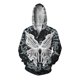 thumbnail image 2 of Sudadera con capucha holgada de otoño e invierno para hombre, sudadera con capucha con estampado de mariposas para hombre, sudaderas con capucha góticas con cremallera para hombre, 2 of 4