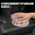 thumbnail image 4 of Honeii Strawberry Print Waterproof Car Trash Can,Waterproof Portable Collapsible Trash Can,Garbage Container fits Most Cars,SUVs,and Trucks, 4 of 7