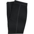 thumbnail image 2 of Alfani Womens Contrast Stitching Casual Trouser Pants, Black, 6, 2 of 2