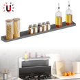 thumbnail image 1 of PENGXIANG Stove Top Shelf 30 Inch Silicone Magnetic Anti-Slip Over Stove Top Rack with 3 Functional Partitions Space Saving(Black), 1 of 8