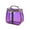 Purple, variant on New Retro Vintage Vanity Makeup Bag - Clear Standing Cosmetic & Toiletry Organizer. Large capacity for full - size items. Waterproof, easy - to - clean. Ideal for travel, daily use.,Pink