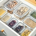 thumbnail image 2 of Becaristey Efficient Organization Produce Containers With Filterable Basket And Long-lasting Seal LightGray 1750ML 1Set, 2 of 6