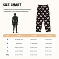 thumbnail image 4 of Lsque Gradient Butterfly Print Women's Pajama Pants, Lounge Pant - Comfortable Home Wear,Elastic Waistband, Stylish Design-Small, 4 of 9