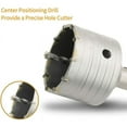 thumbnail image 4 of Masonry Hole Saw Cutter, Designed For Use With Sds Plus Adapter And Industrial Grade Material, Providing High Hardness For Easy Operation In Concrete, Brick, And Cement (110 Mm), 4 of 5