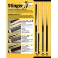 thumbnail image 5 of McDermott Stinger NG01 Break/Jump Pool Cue&nbsp;with 1x1 Hard&nbsp;Case, 5 of 7