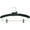 Black, variant on International Hanger Satin Padded Combo Hanger, 12 Pack, Black