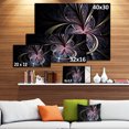 thumbnail image 4 of Design Art - Dark Blue Fractal Butterfly Flower, 4 of 4