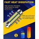 thumbnail image 4 of Pack of 10pcs 578 Led Car Bulb 211-2 Led Car Bulb 41mm 42mm 1.65in 212-2 Led Car Bulb for Car Map Light Dome Light, 22SMD 3014 Chips 6000k White Super, 4 of 5