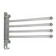 thumbnail image 2 of MasteelfCA 304 Stainless Steel Towel Rack Rotating Free Punching Towel Rod Bar Stand, 2 of 7