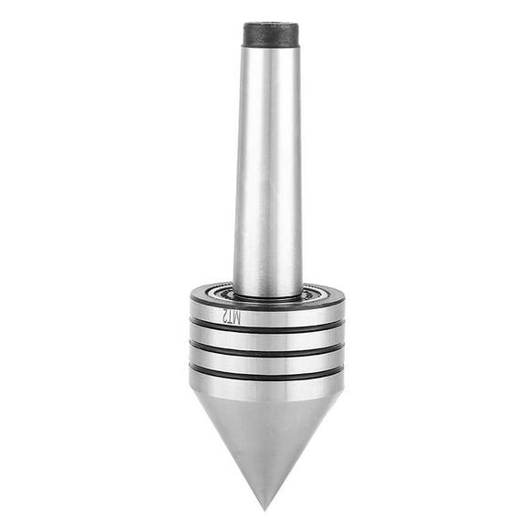 Tailstock Live Center,MT2 Heavy Duty Live Lathe Turning Tool Wood Lathe Turning Tool Highly Versatile