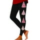 thumbnail image 1 of pantalones de cargo mujer Gibobby Leggings deportivos estampados navideños negro XL, 1 of 5