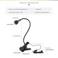 thumbnail image 3 of USB Clip-On Reading Light LED Flexible Bed Headboard Office Eye Caring Reading Lamp White Brightness, 3 of 9