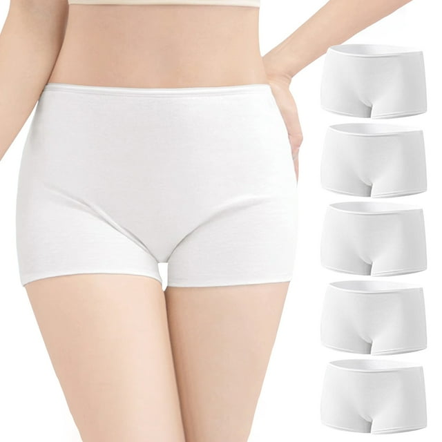 Women's Panties Woman Mesh Underwear Disposable Washable Breathable Postpartum Comfort Travel Undies 5PCS