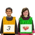thumbnail image 4 of SIEYIO Child Game Vest Sports Vest with Mesh Pocket Phonics and Word Spelling Vest, 4 of 12