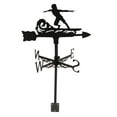 thumbnail image 2 of Roof Mount Weather Vane Wind Direction Indicator Outdoor Decoration Surf, 2 of 6