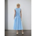 thumbnail image 6 of Elegant Maxi Dress (Blue, S), 6 of 6