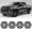 18 inch- Matte Black, variant on 4 PCS 18 inch Alloy Wheel Rims Cover for 2022-2026 Toyota Tundra SR5 model /2023-2026 Toyota Sequoia SR5 Snap-On Matte Black ABS+PC Material 18 inch Hubcaps(4 Pack)