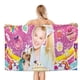 thumbnail image 1 of JOJO Siwa Toalla de playa de secado rápido con diseño temático, regalo para mujeres y niñas, ideal para cumpleaños, fans, amantes de la música, uso en la playa o al aire libre, 78 × 180 cm, 1 of 6
