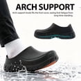 thumbnail image 4 of Professional Non-Slip Work Shoes for Men Women - Waterproof & Oil-Resistant Chef Clogs with Massage Insole, Slip-On Nursing Kitchen Footwear for Hospital, Restaurant & Garden, 4 of 6