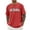 Red, variant on Men's Casual Short Sleeve T Shirt with City Letter Print Crew Neck Graphic Tee for Everyday Wear