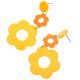 thumbnail image 4 of Flower Dangle Earrings for Women Lightweight Drop Earrings with Floral Design, Stylish Statement Jewelry for Any Occasion, 4 of 5