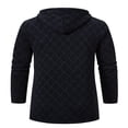 thumbnail image 3 of Cardigan pour Hommes, Cardigan à Fermeture Éclair, Manches Longues, Col Montant, Couleur Contrastée, 3 of 4