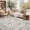 Beige, variant on Farmhouse Floral Runner Rug 2x6 Machine Washable Entryway Runner Non Slip Non Shedding Hallway Rug, Low Pile Thin Carpet, Soft Non Shedding Printed Floor Covering for Kitchen Stairs, Black