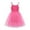 Hot Pink, variant on Pejock 9M-8 Years Kids Pageant Flower Girl Dress Little Girls Party Wedding Formal Dresses Toddler Kids Baby Girls Fashion Cute Solid Color Suspenders Mesh Princess Dress
